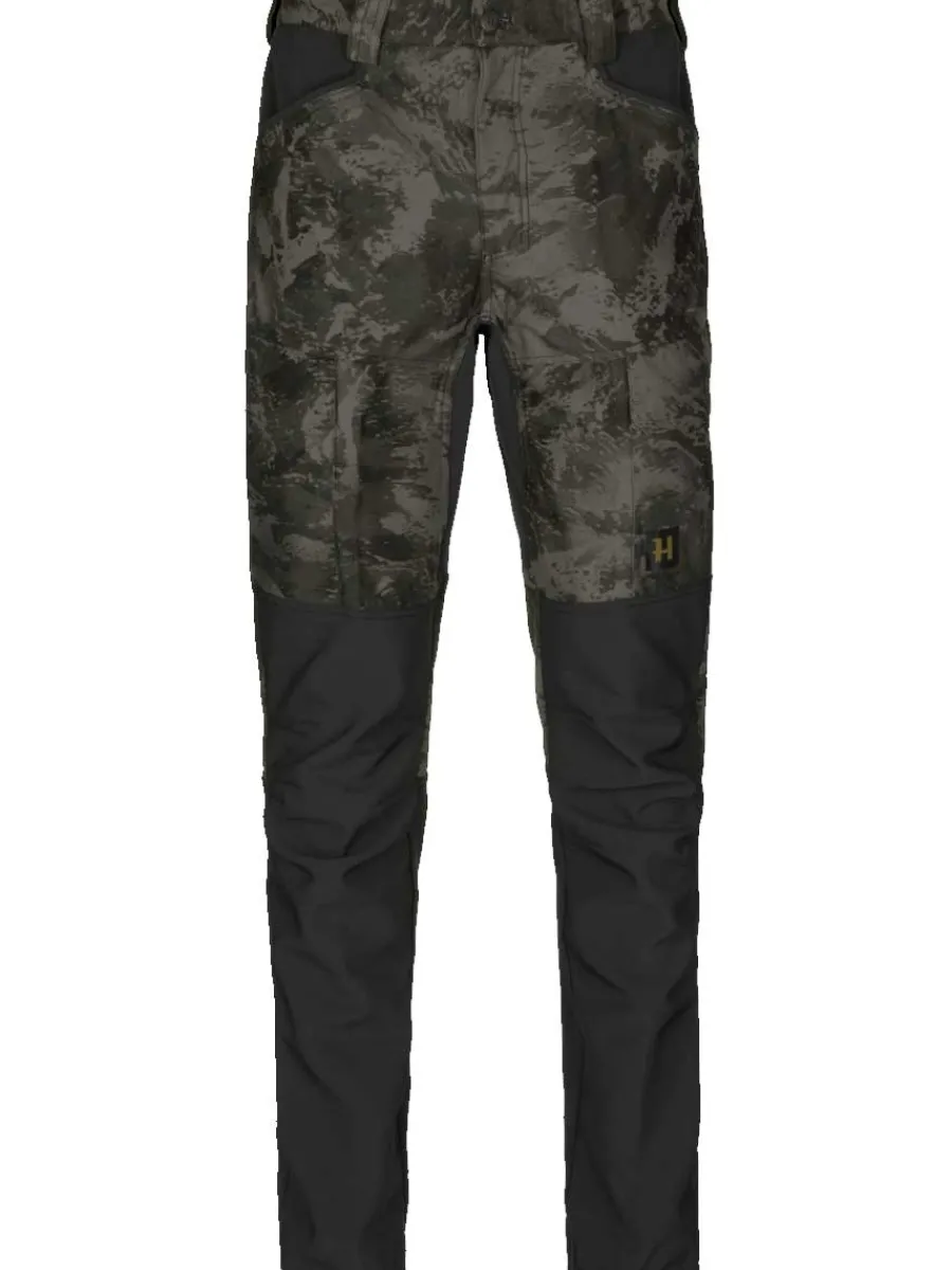 Harkila NOCTYX Camo Silent Trousers - Mens - AXIS MSP Black