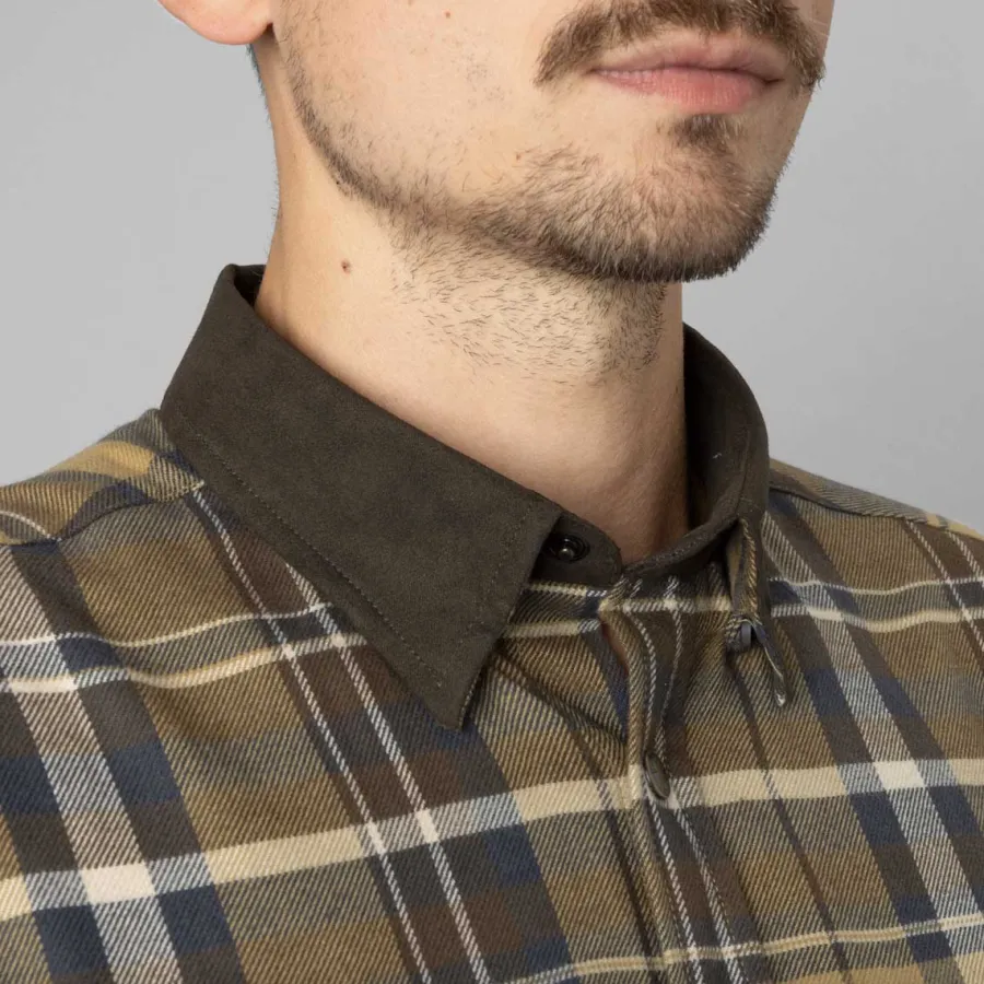 harkila_pajala_shirt__men_5-2.webp Harkila Pajala Shirt - Mens Brushed Cotton - Antique Bronze Check