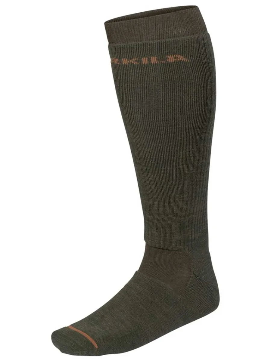 Harkila Pro Hunter 2.0 Long Socks - Merino Wool With NanoGlide - Willo