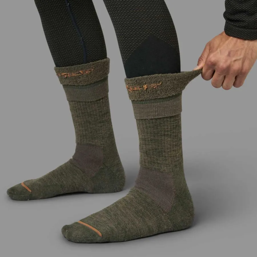 Harkila Pro Hunter 2.0 Short Socks - Merino Wool With NanoGlide - Will