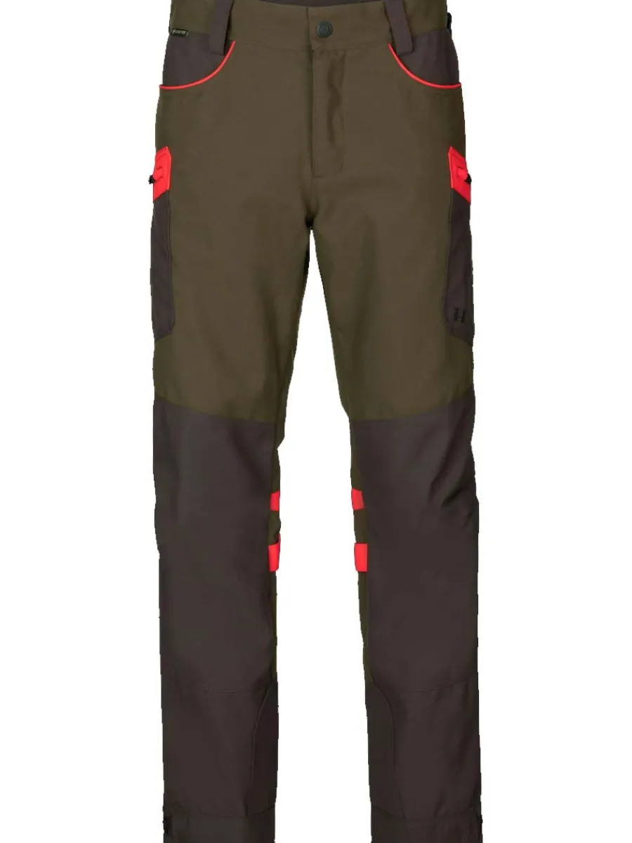 Harkila Pro Hunter Dog Keeper GTX Trousers - Mens - Willow Green & Ora
