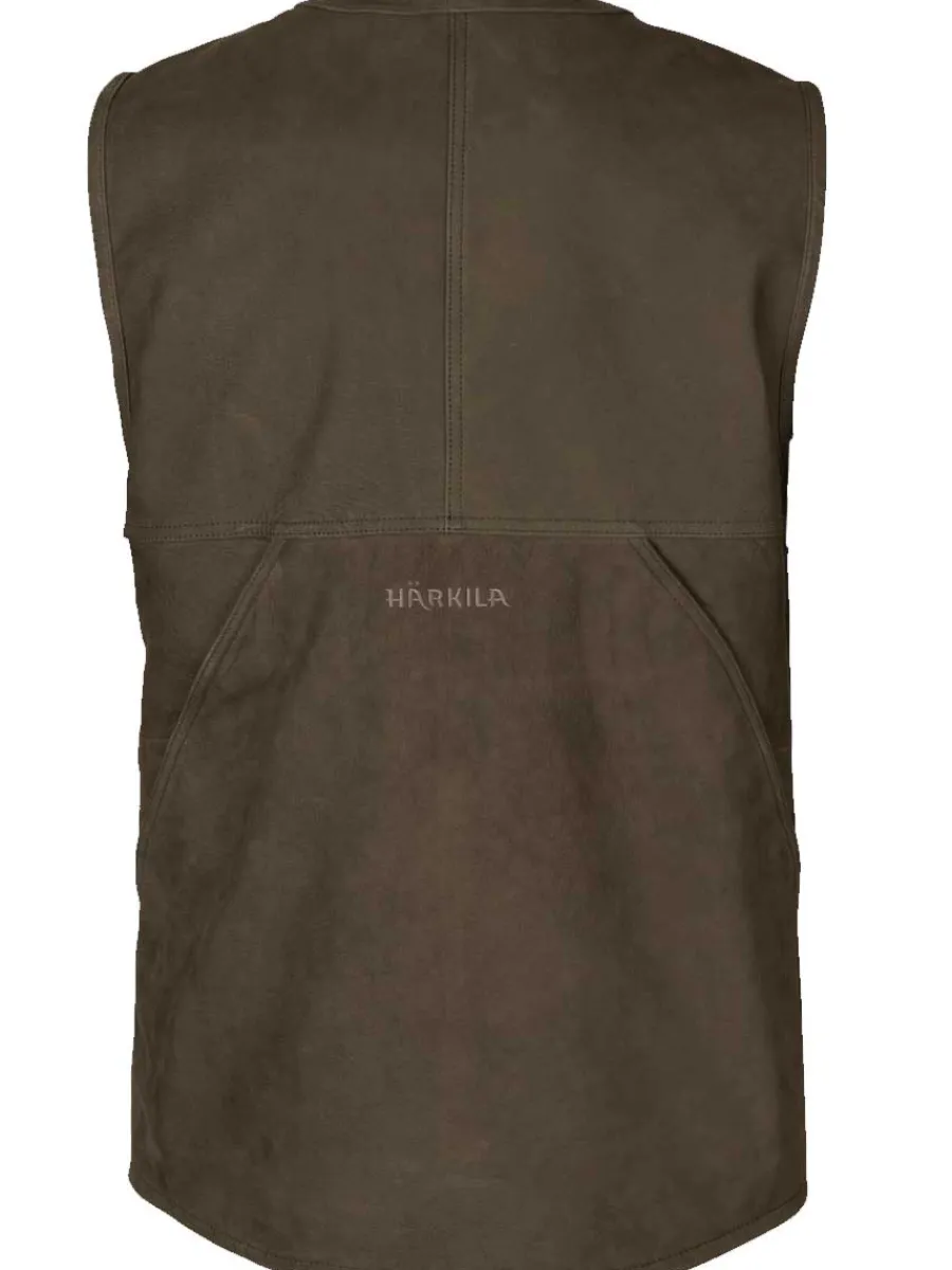 harkila_pro_hunter_leathe_6-1.webp Harkila Pro Hunter Leather Waistcoat - Mens - Willow Green