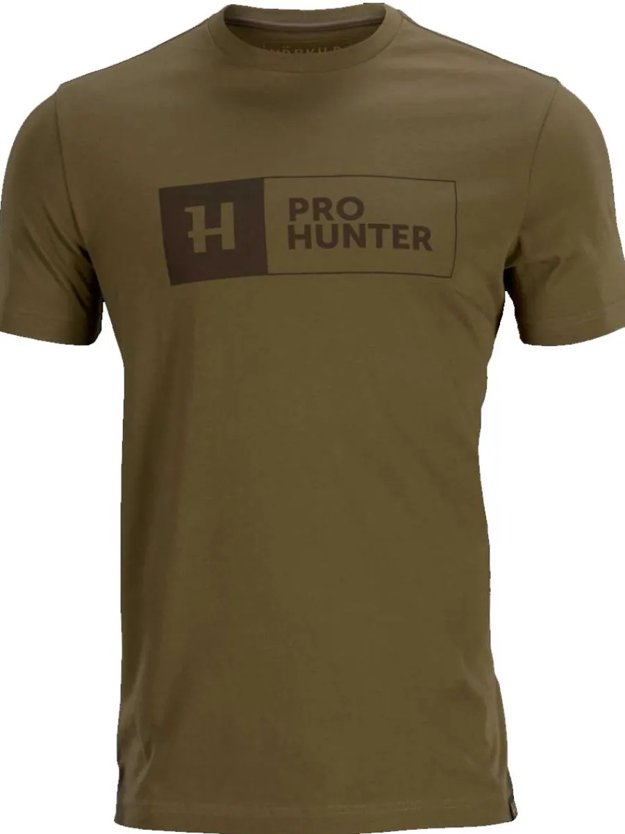 Harkila Pro Hunter Short Sleeve T-Shirt - Mens - Light Willow Green