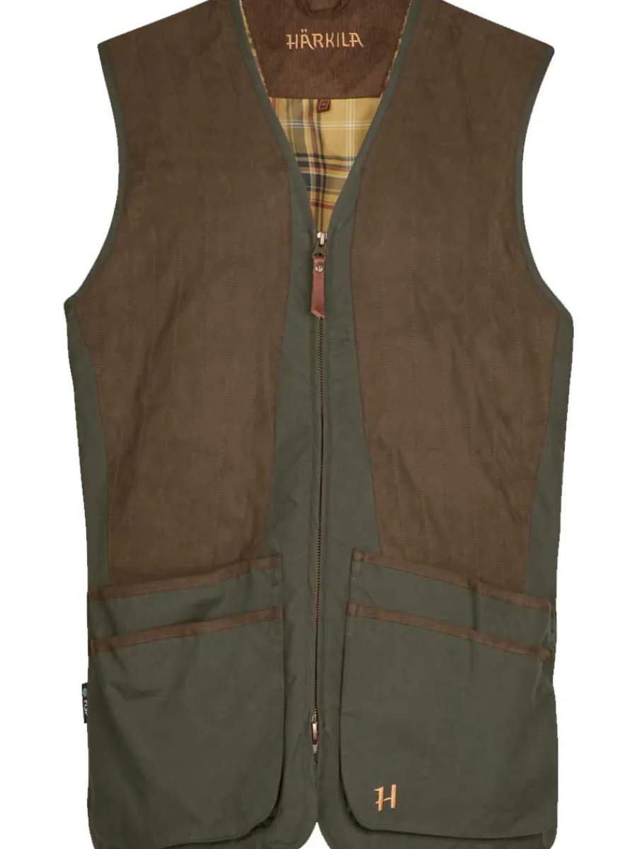 Harkila Rannoch HSP Windproof Shooting Waistcoat - Mens - Willow Green