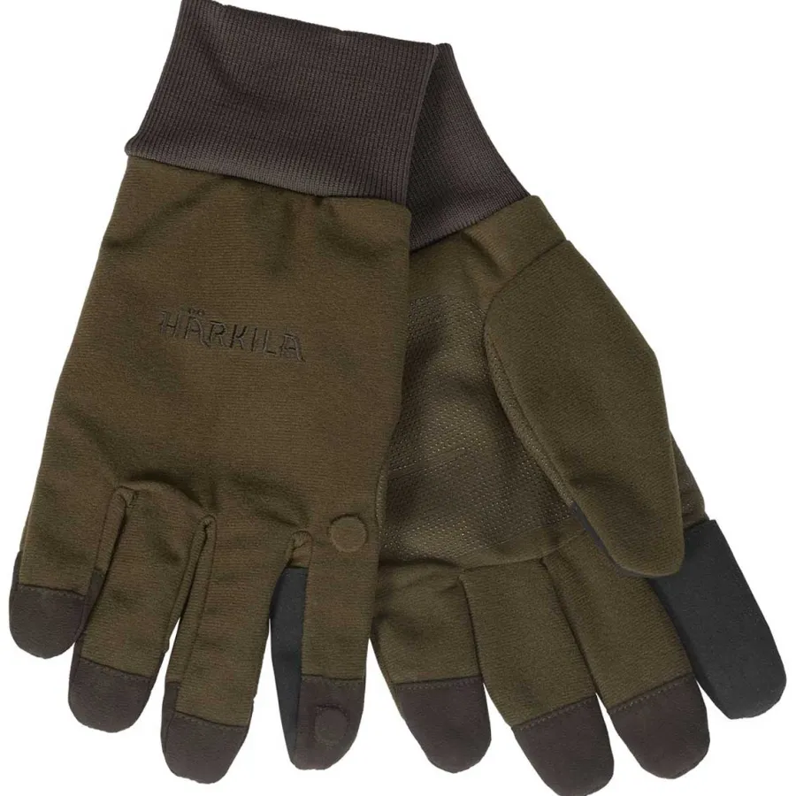 Harkila Retrieve HWS Gloves - Dark Warm Olive