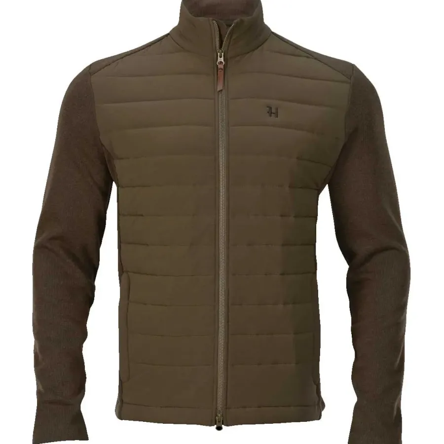 Harkila Retrieve Insulated Cardigan - Mens - Dark Warm olive