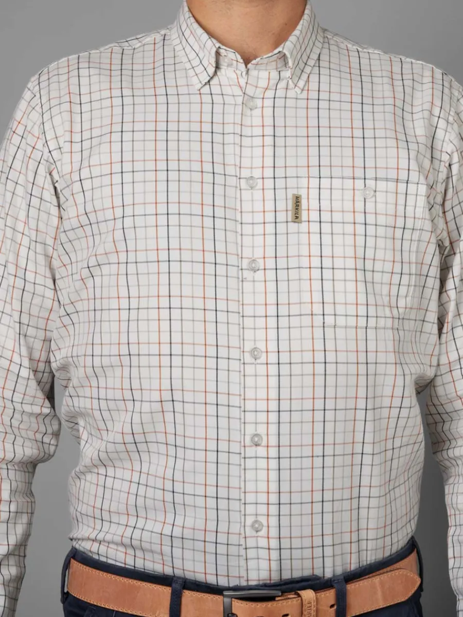 harkila_retrieve_shirt__m_5.webp Harkila Retrieve Shirt - Mens 100% Cotton - Bloodstone Check
