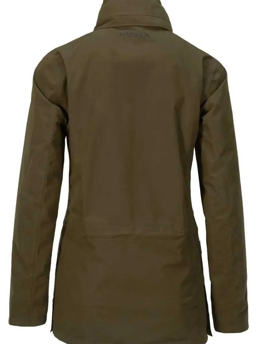 harkila_retrieve_waterpro_3.webp Women Harkila Retrieve Waterproof Jacket - Womens - Warm Olive