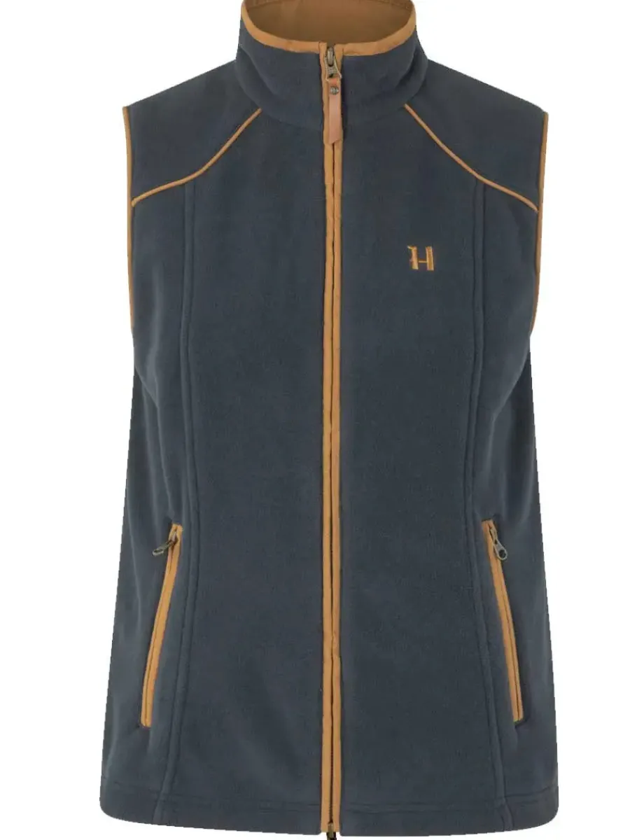 Women Harkila Sandhem 200 Fleece Gilet - Women's - Dark Navy