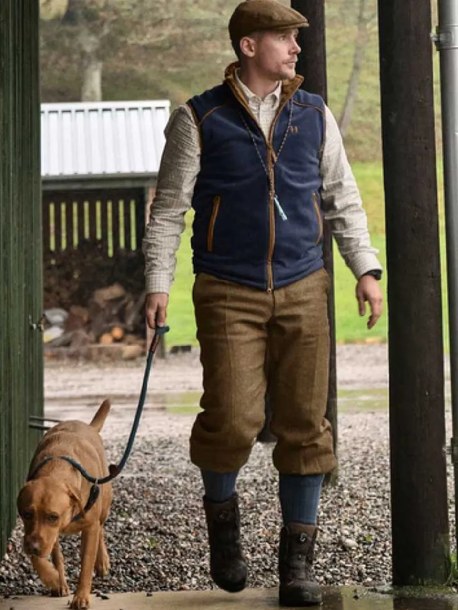 Harkila Sandhem 200 Fleece Gilet - Mens Polartec -