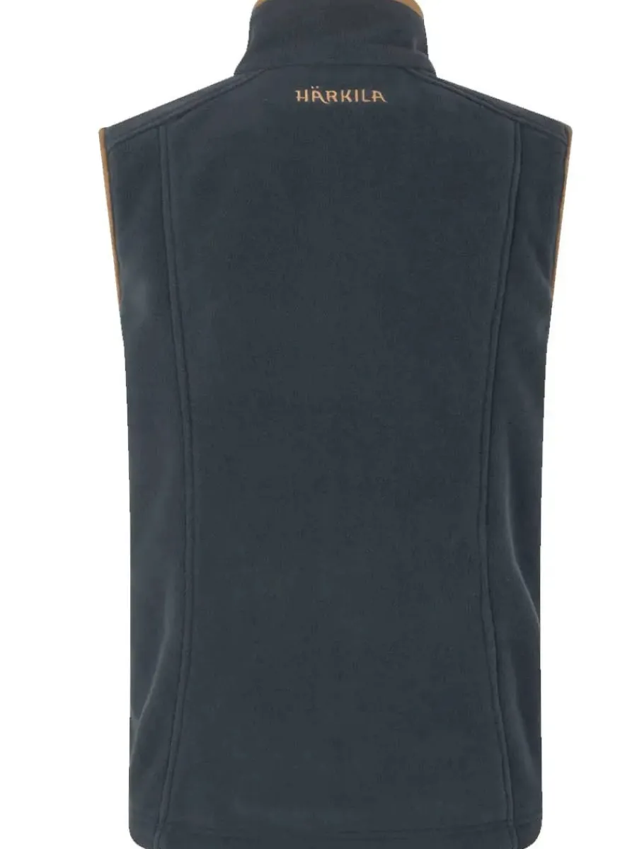 harkila_sandhem__fleece_g_2-6.webp Women Harkila Sandhem 200 Fleece Gilet - Women's - Dark Navy