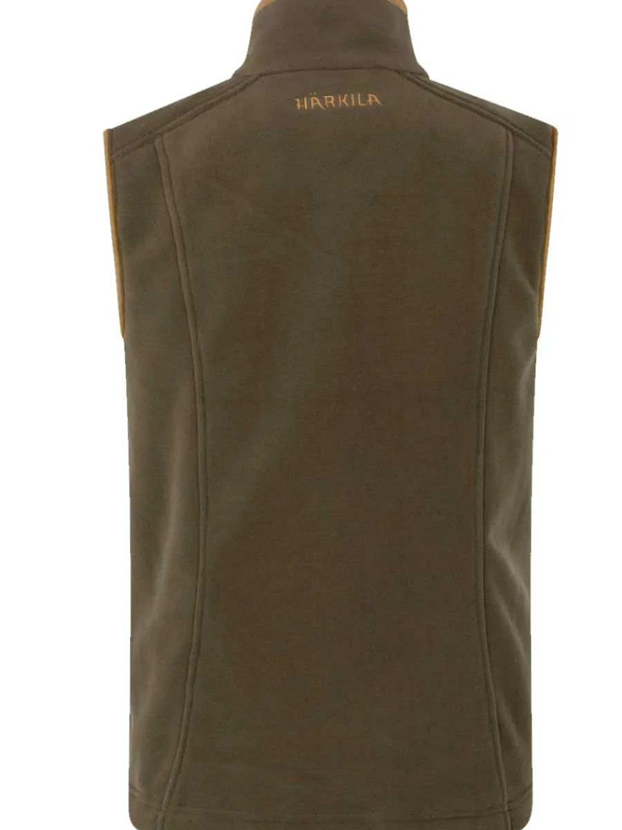 harkila_sandhem__fleece_g_5-3.webp Women Harkila Sandhem 200 Fleece Gilet - Women's - Willow Green