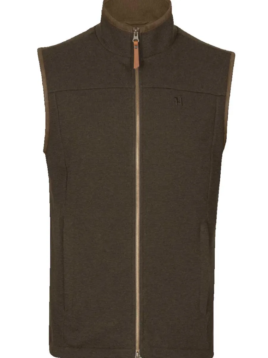 Harkila Sandhem Pro Wool Fleece Gilet - Mens - Willow Green