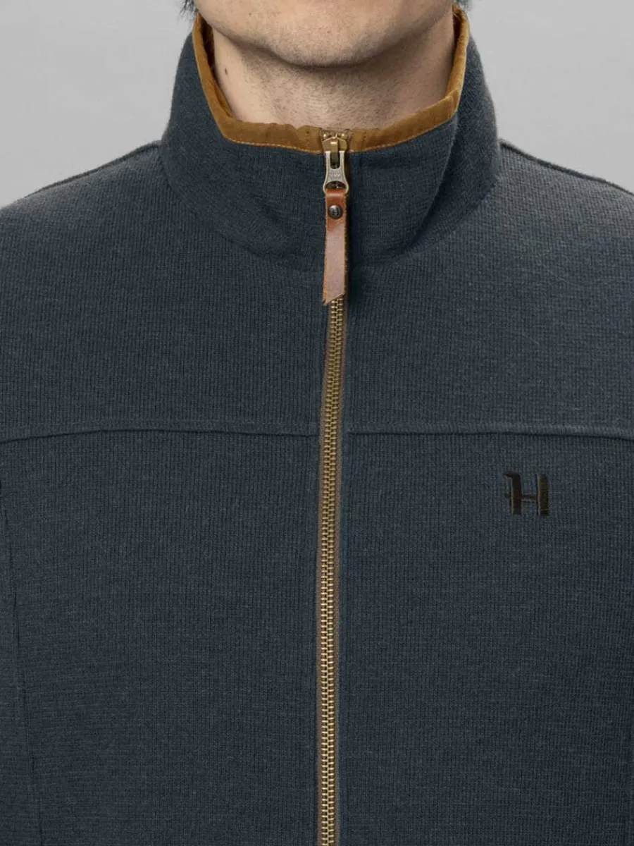 harkila_sandhem_pro_wool__4.webp Harkila Sandhem Pro Wool Fleece Gilet - Mens - Dark Navy