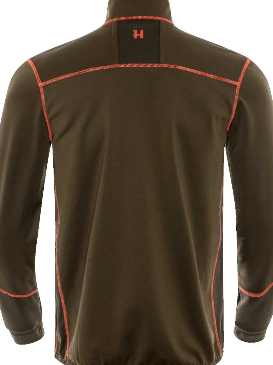 harkila_scandinavian_flee_2-2.webp Harkila Scandinavian Fleece Jacket - Mens - Willow Green & Shadow Brow