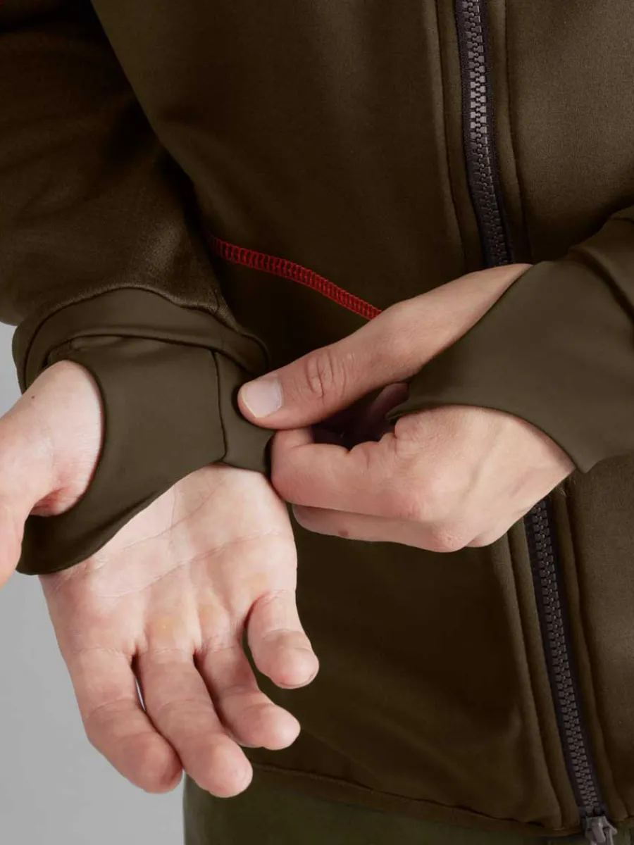 harkila_scandinavian_flee_4-1.webp Harkila Scandinavian Fleece Jacket - Mens - Willow Green & Shadow Brow