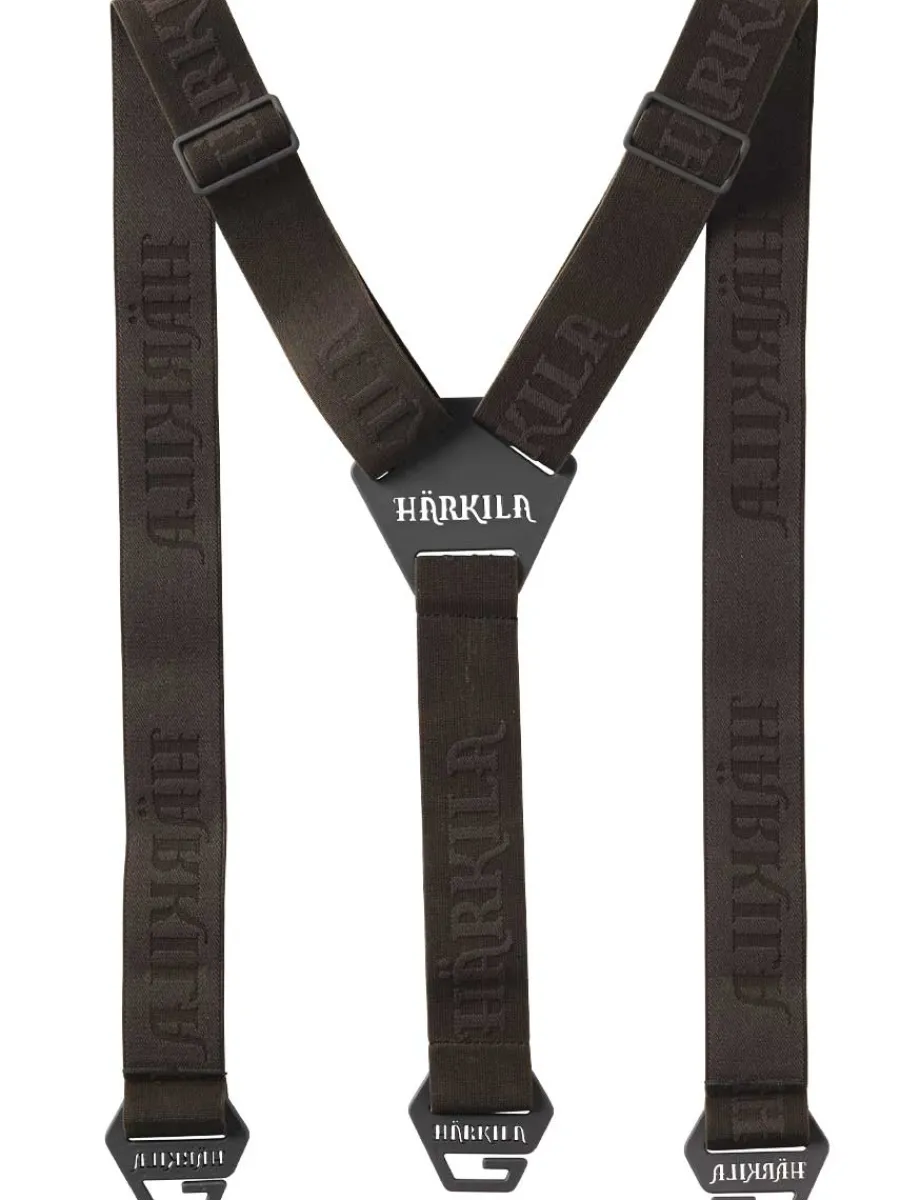 Harkila Tech Braces - Willow green & Shadow Brown