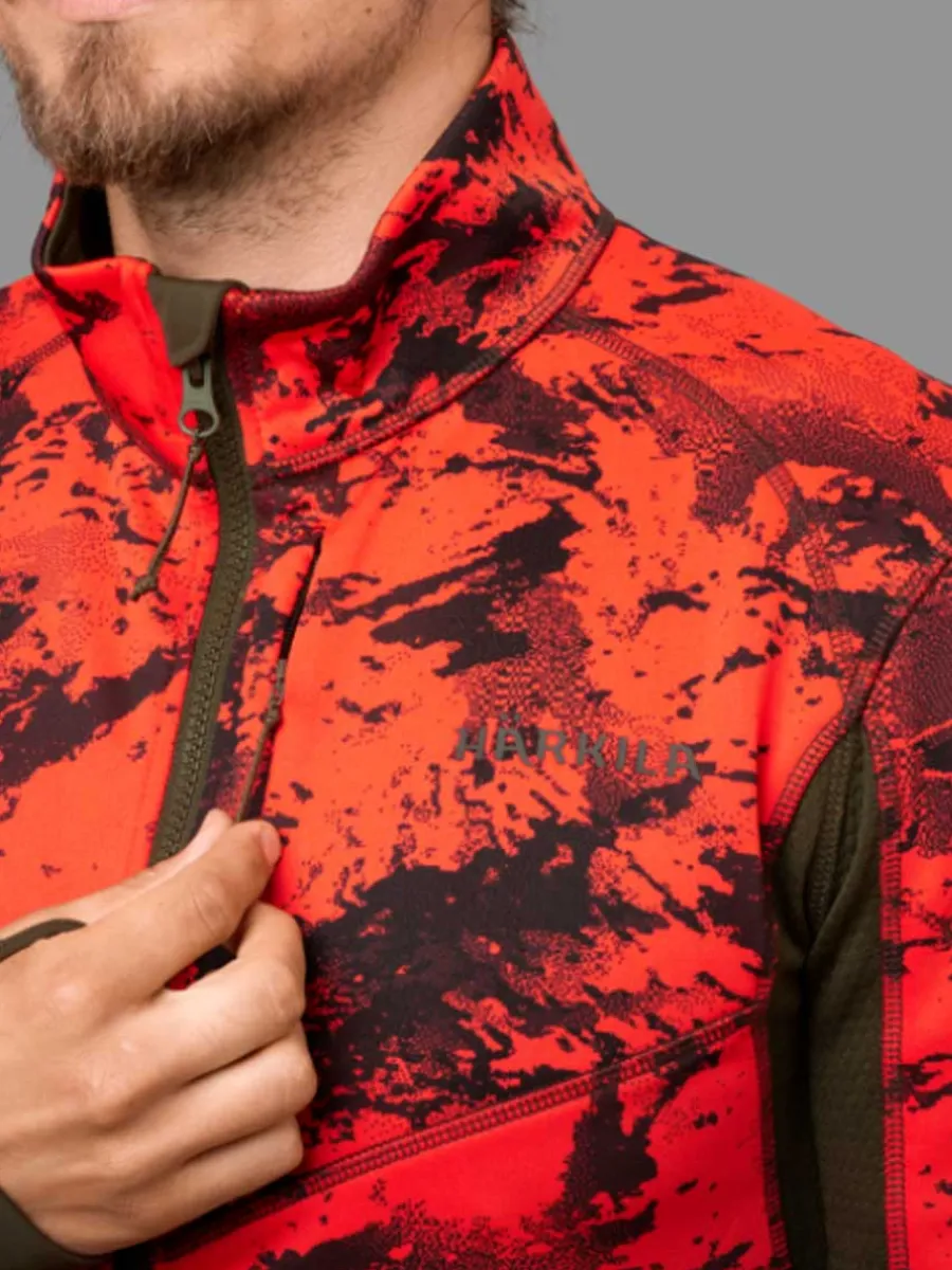 harkila_wildboar_pro_camo_5.webp Harkila Wildboar Pro Camo Fleece Jacket - Mens - AXIS MSP Wildboar Ora