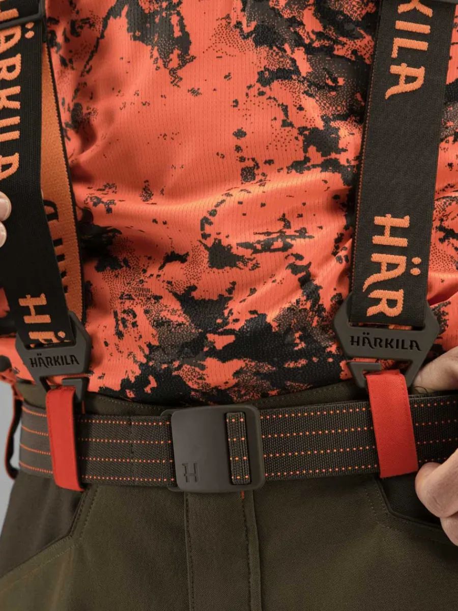 Harkila Wildboar Pro Tech Braces - Mens - Orange Blaze