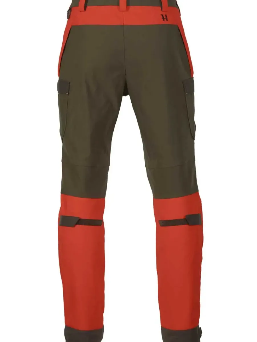 harkila_wildboar_pro_trou_5.webp Harkila Wildboar Pro Trousers - Mens - Orange Blaze & Willow Green
