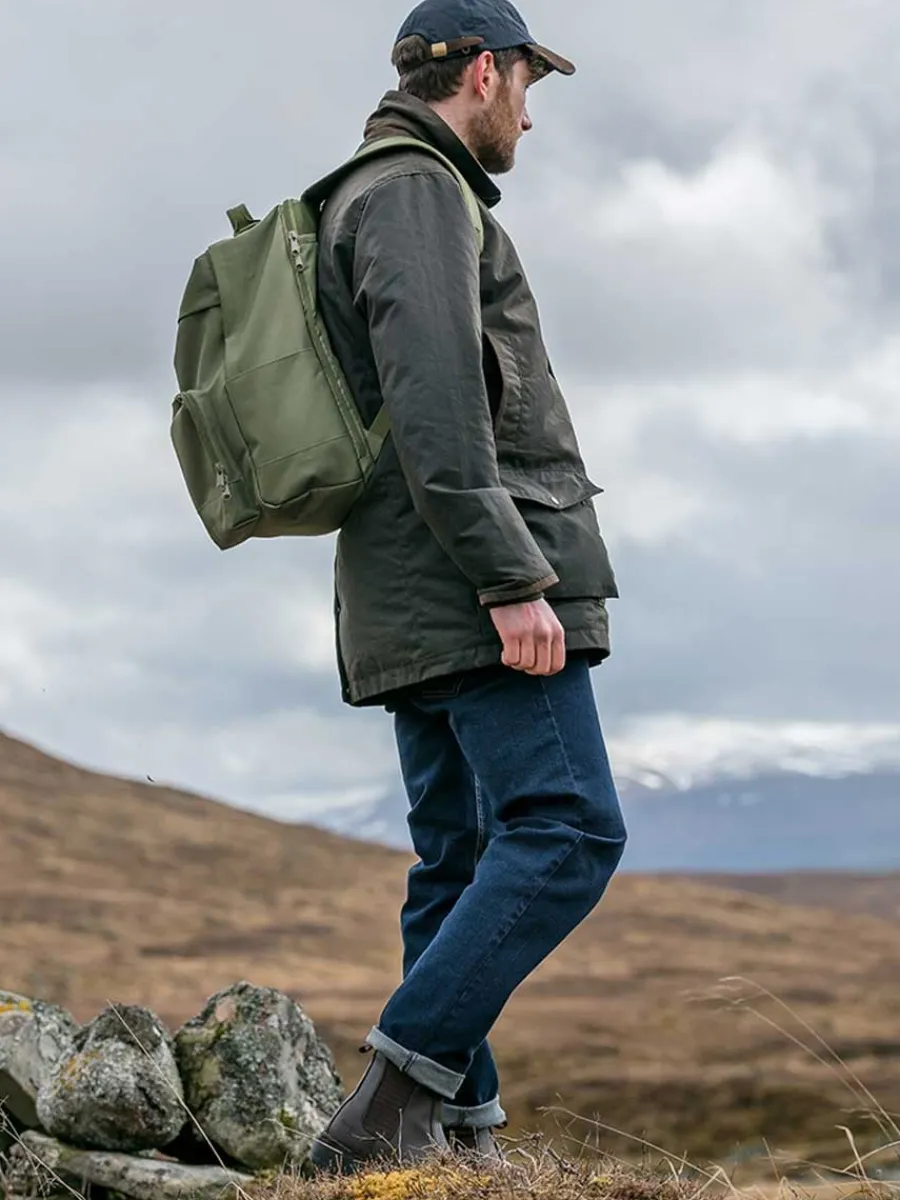 hoggs_of_fife_caledonia_m_2.webp Hoggs of Fife Caledonia Men's Wax Jacket - Antique Olive