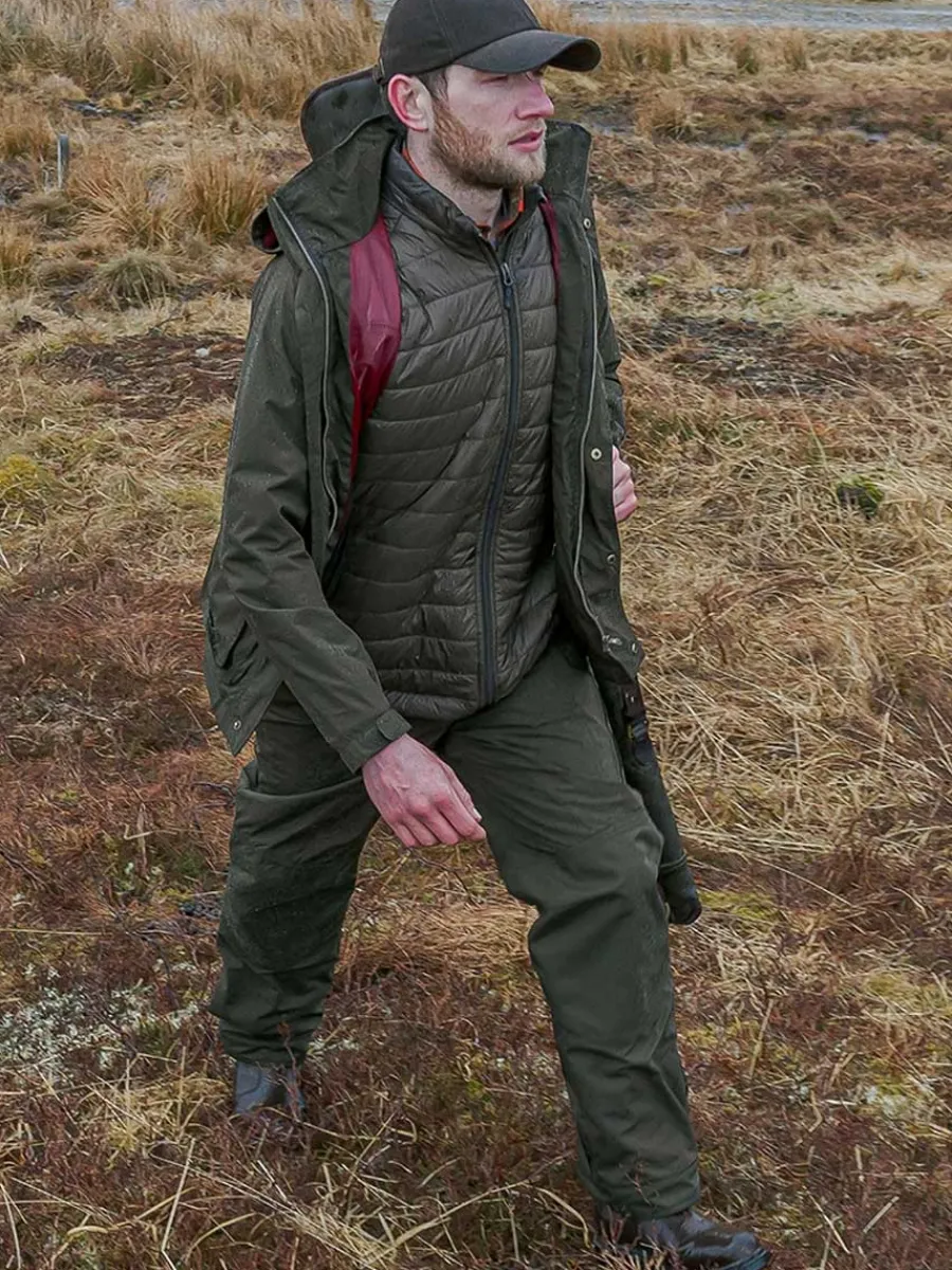Hoggs of Fife Culloden Packable Waterproof Jacket - Mens - Fen Green