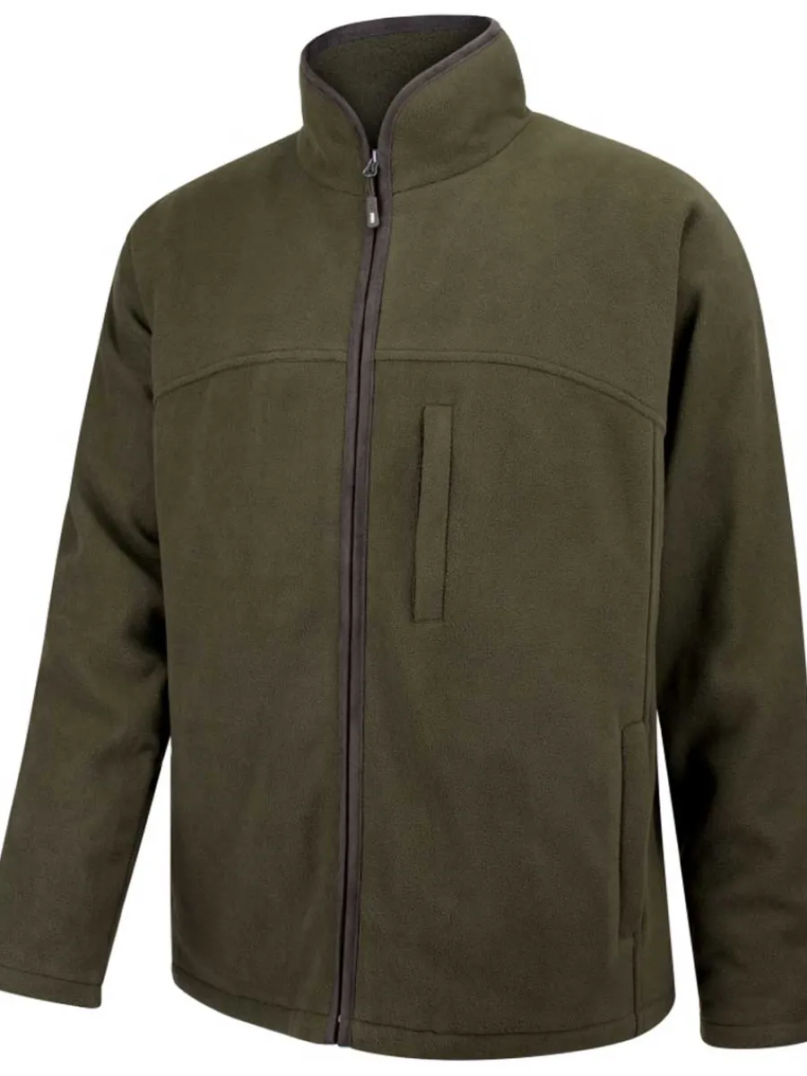 Hoggs of Fife Ghillie II Waterproof Padded Fleece Jacket - Mens - Gree
