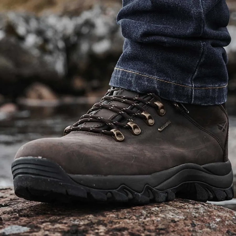 hoggs_of_fife_glencoe_wax_1.webp Hoggs of Fife Glencoe Waxy Leather W/P Trek Boots - Brown