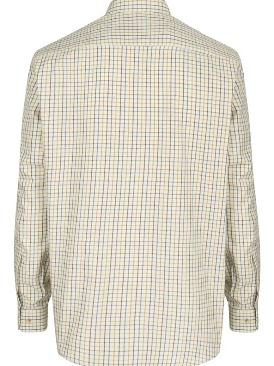 hoggs_of_fife_inverness_c_1-2.webp Hoggs of Fife Inverness Cotton Tattersall Shirt - Mens - Brown/Gold/Na
