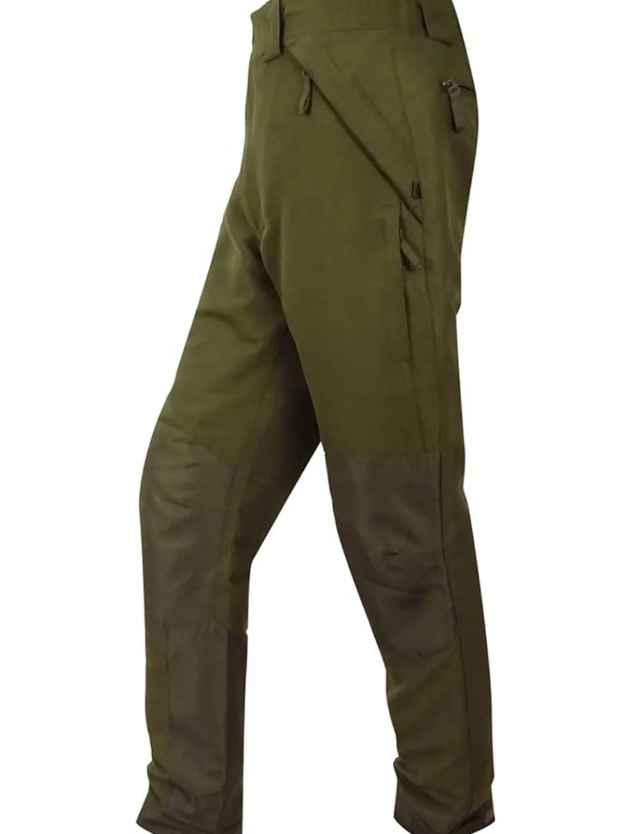 Hoggs of Fife Kincraig Waterproof Field Trousers - Mens - Olive Green