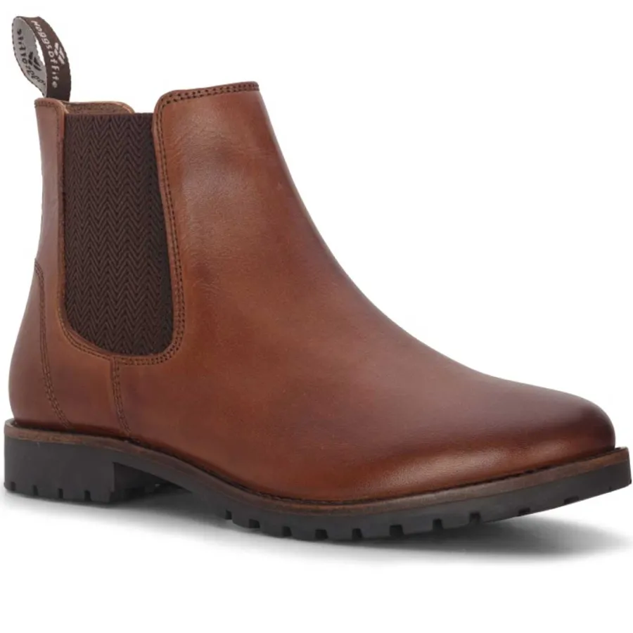 Hoggs of Fife Ladies Jodhpur Dealer Boots - Tan