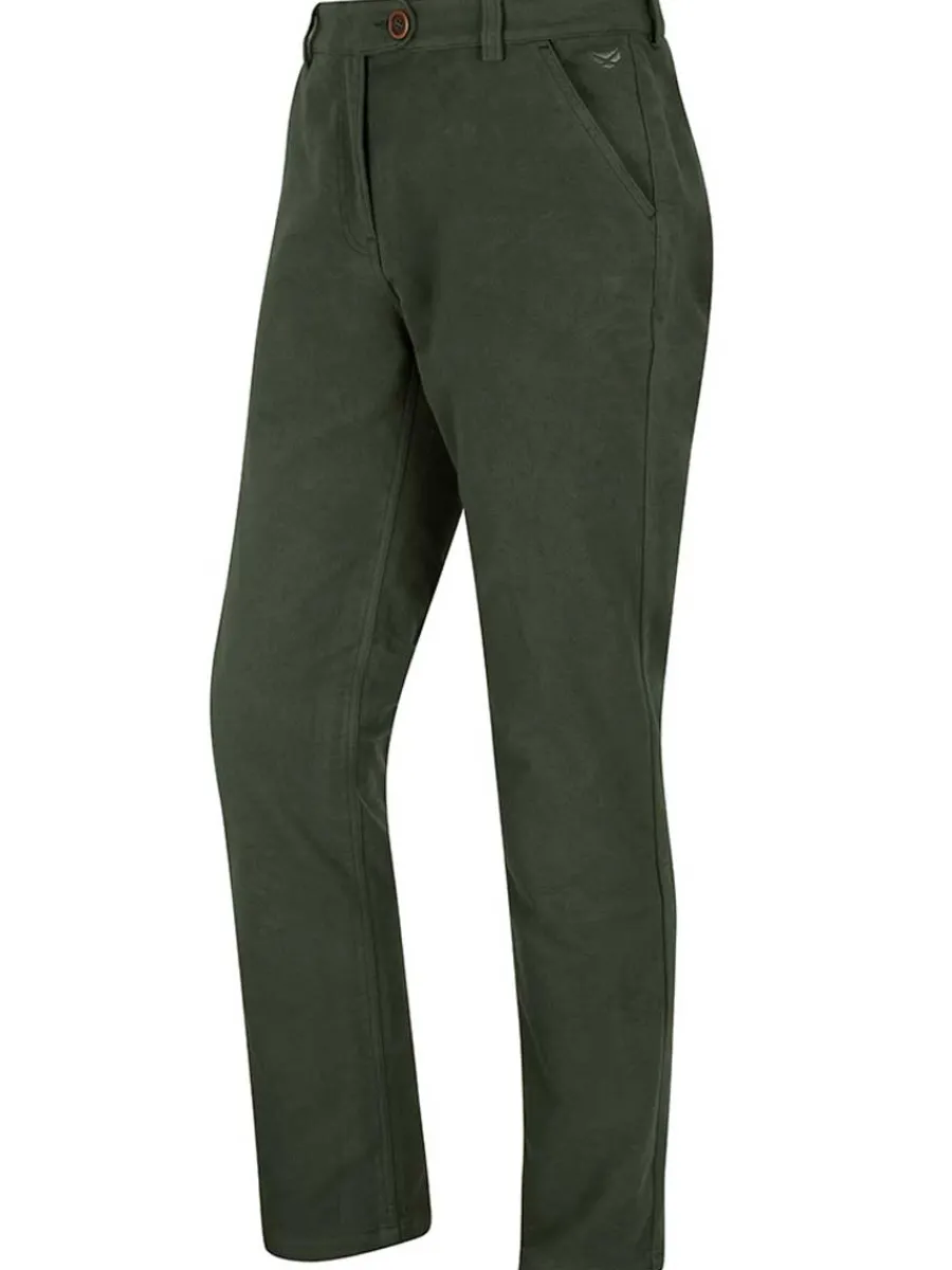 Hoggs of Fife Monarch II Moleskin Trousers - Mens - Dark Olive