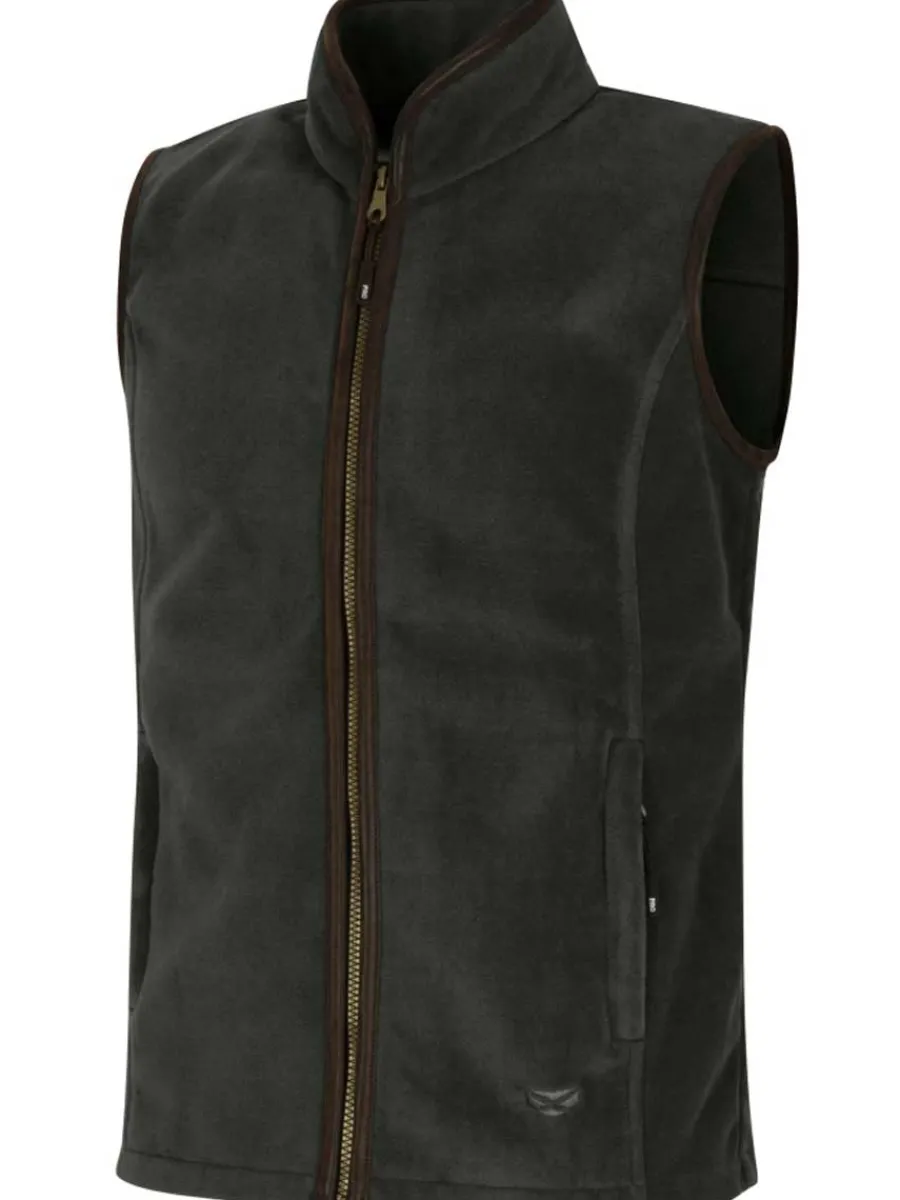 Women Hoggs of Fife Stenton Technical Fleece Gilet - Ladies - Pine Green