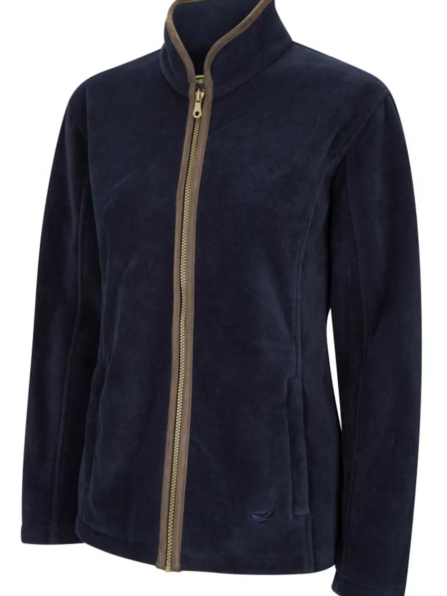 Women Hoggs of Fife Stenton Technical Fleece Jacket - Ladies - Midnight Navy