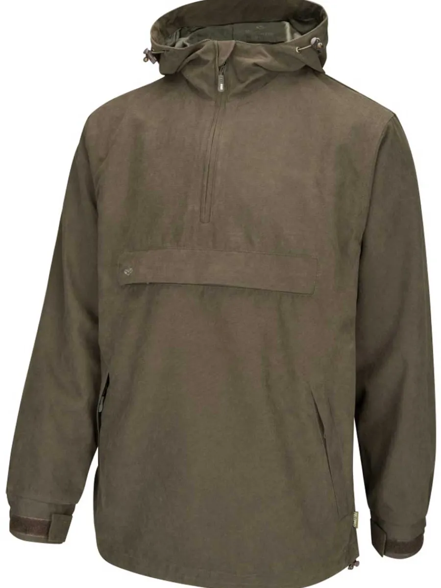 Hoggs of Fife Struther Smock Field Jacket - Mens - Dark Green