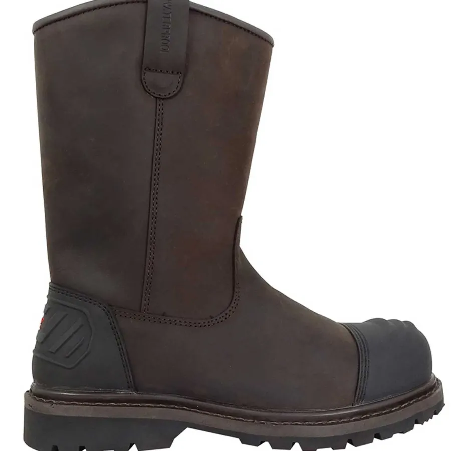 Hoggs of Fife Thor Safety Rigger Boots - Mens - Waxy Brown