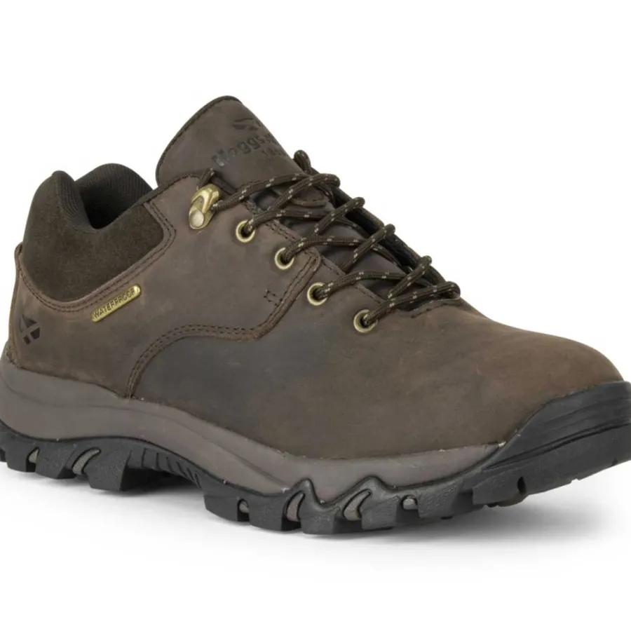 Hoggs of Fife Torridon Waxy Leather W/P Trek Shoes - Brown