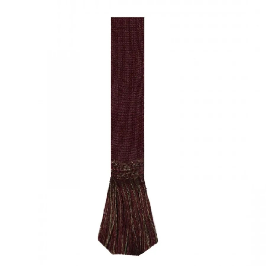 House Of Cheviot Classic Garter Ties - Burgundy & Bracken