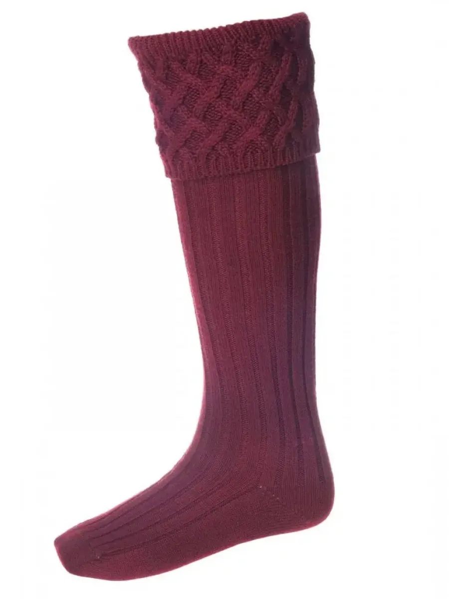 House Of Cheviot Rannoch Shooting Socks - Mens -