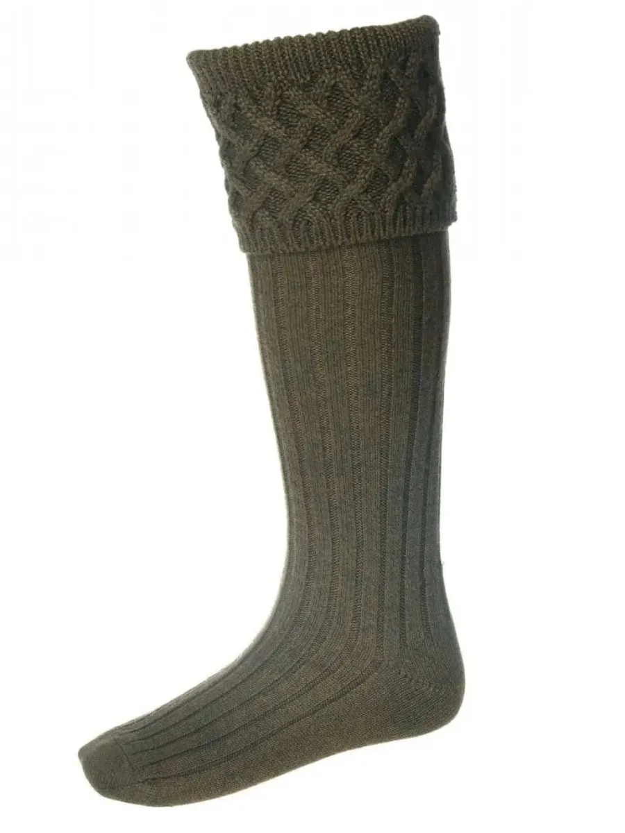 House Of Cheviot Rannoch Shooting Socks - Mens -