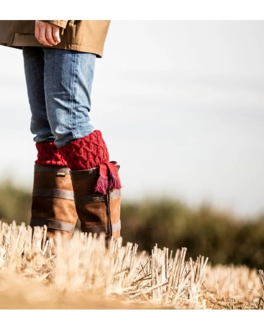 house_of_cheviot_rannoch__1-3.webp House Of Cheviot Rannoch Shooting Socks - Mens - Brick Red