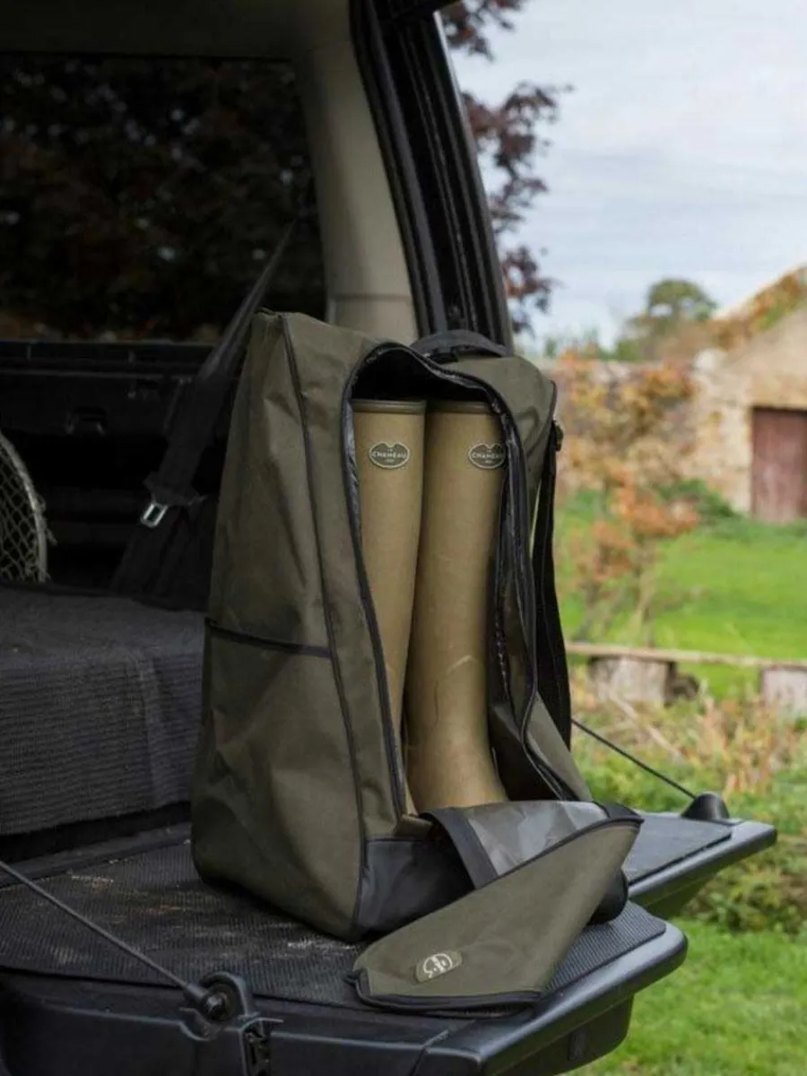 le_chameau_boot_bag__gree_1.webp Women Le Chameau Boot Bag - Green