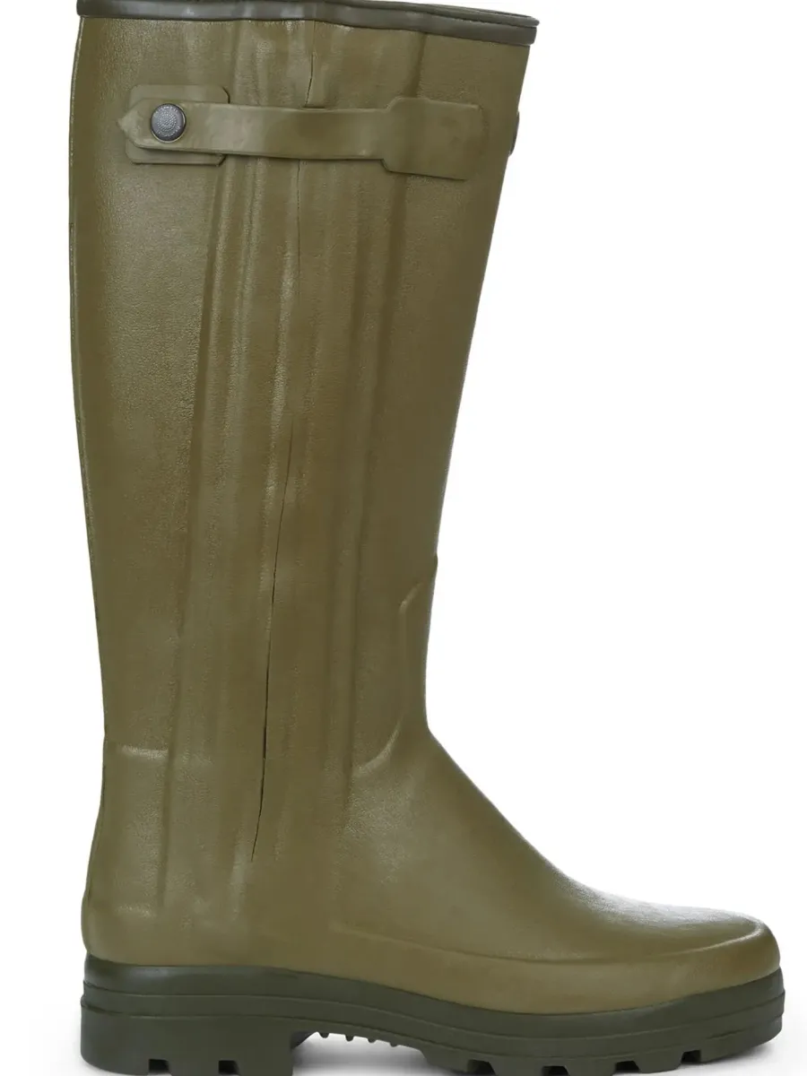 le_chameau_chasseur_boots_2-2.webp Le Chameau Chasseur Boots - Mens Neoprene Lined Full Zip - Iconic Gree