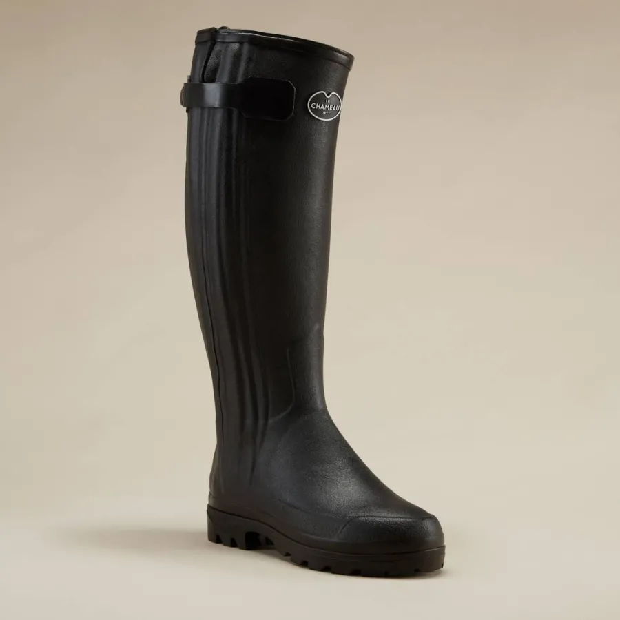 le_chameau_chasseur_boots_5-7.webp Le Chameau Chasseur Boots - Ladies Neoprene Lined Full Zip -