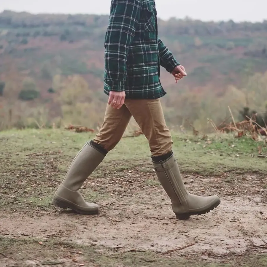 le_chameau_chasseur_boots_6-2.webp Le Chameau Chasseur Boots - Mens Neoprene Lined Full Zip - Iconic Gree