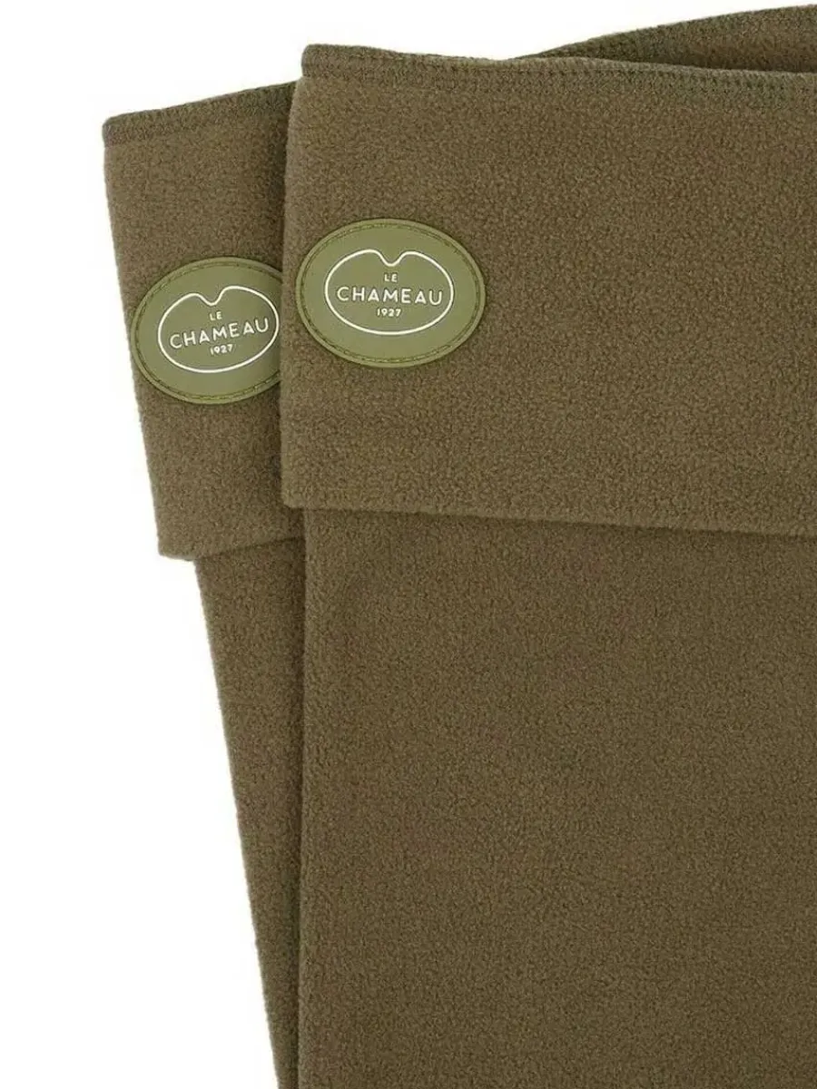 Le Chameau Fleece Boot Liners - Iconic Green