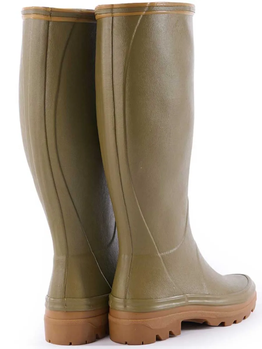 le_chameau_giverny_wellin_4-1.webp Women Le Chameau Giverny Wellington Boots - Ladies Jersey Lined - Iconic Gre