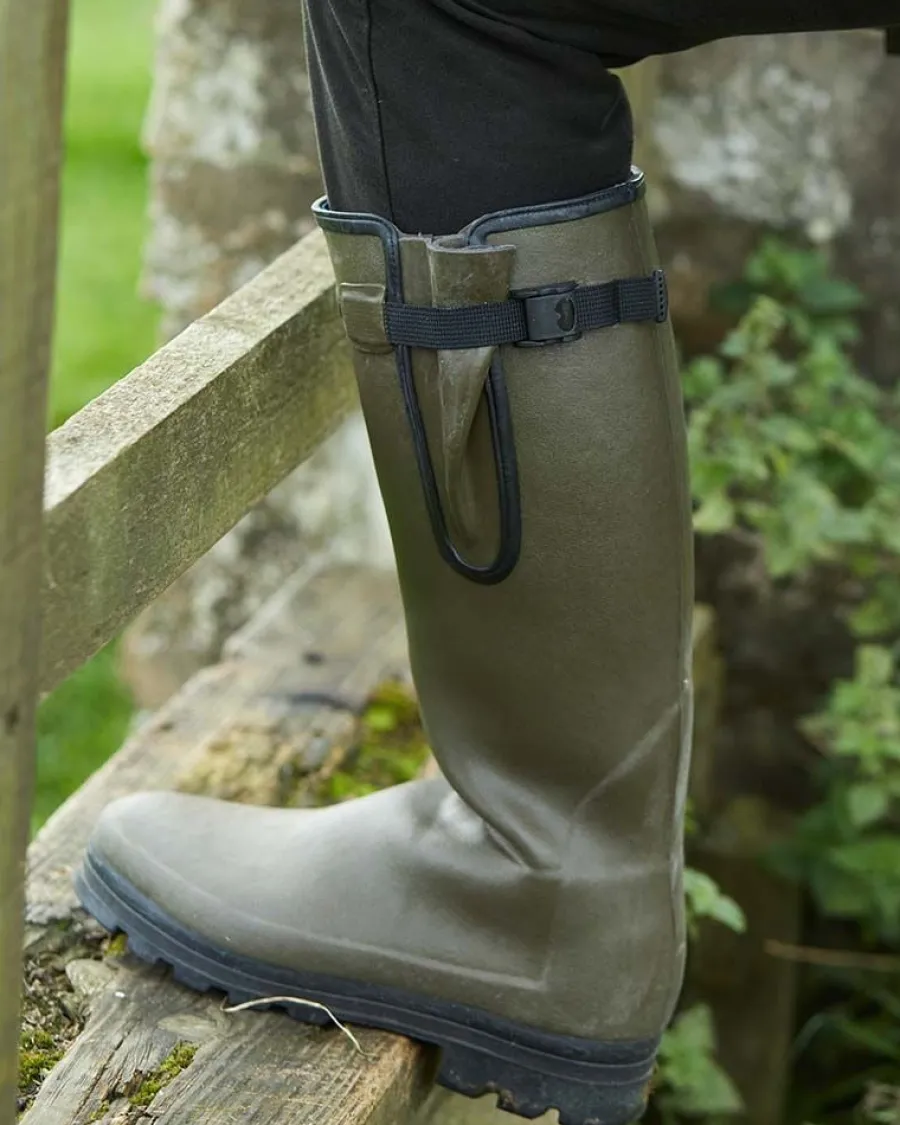 Le Chameau Vierzonord Boots - Mens Neoprene Lined - Dark Green