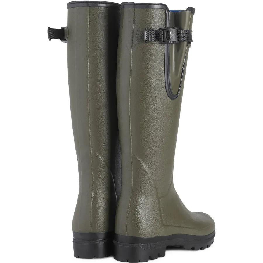 Le Chameau Vierzonord Boots - Ladies Neoprene Lined - Dark Green