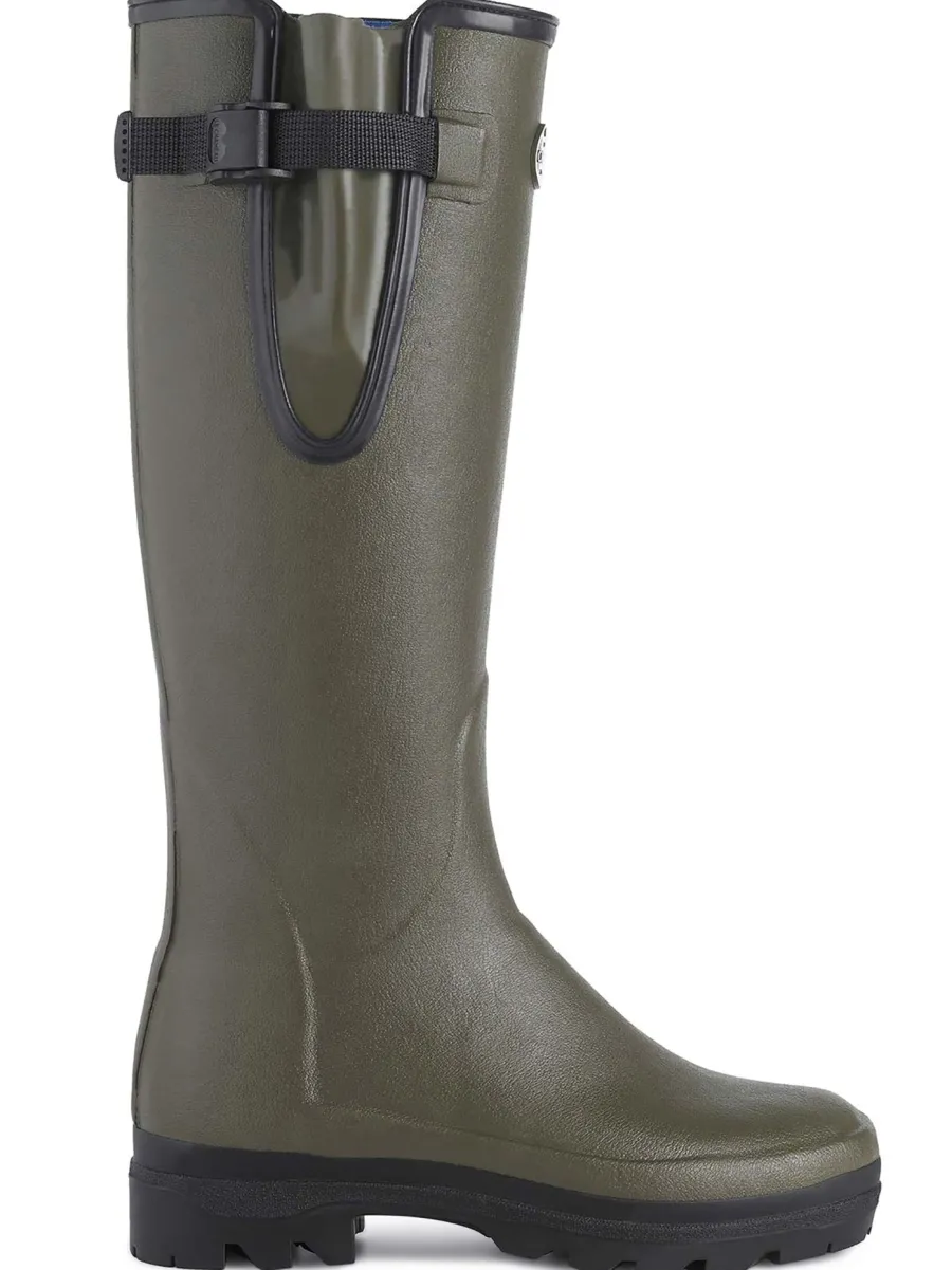 le_chameau_vierzonord_boo_5-5.webp Le Chameau Vierzonord Boots - Ladies Neoprene Lined - Dark Green